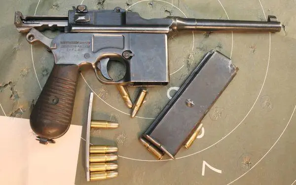 Ударный механизм куркового типа с открытым курком и боевой пружиной - фото 5