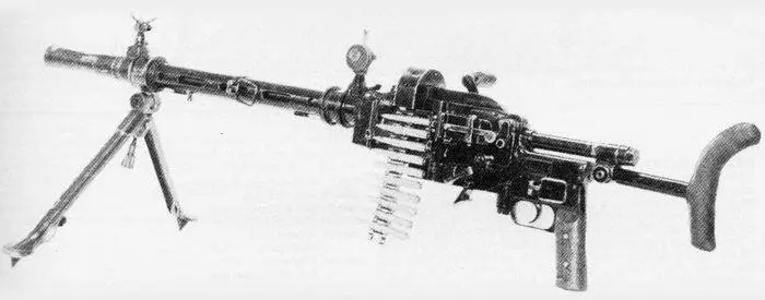 Ручной пулемет Мадсен модели 1942 переделанный в Германии 65мм - фото 25