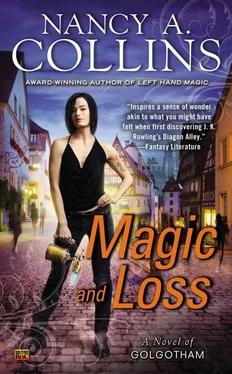 Nancy Collins Magic and Loss обложка книги