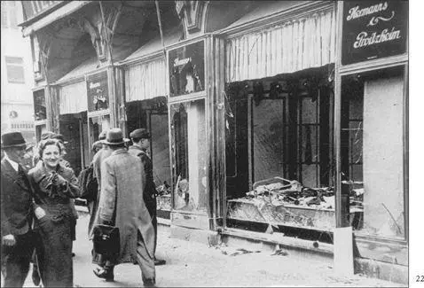 On November 9 1938 Germany erupted in the frenzy of antiSemitic violence - фото 35
