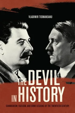 Vladimir Tismaneanu The Devil in History обложка книги