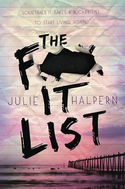 Julie Halpern The F- It List обложка книги