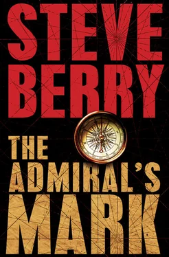 Steve Berry The Admiral's Mark обложка книги