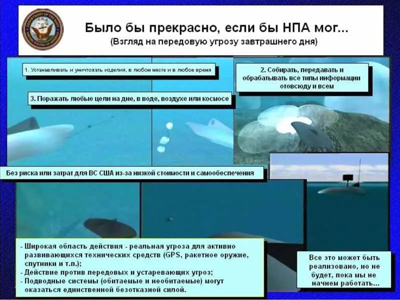 Рис 21 План использования перспективных подводных аппаратов в ВМС США - фото 21