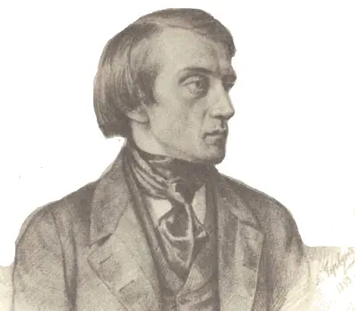 В Г Белинский Рисунок К Горбунова 1843 г Смертельно больной Белинский - фото 145