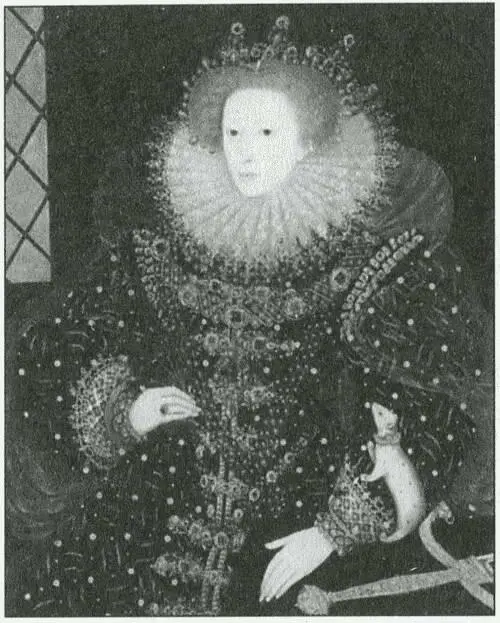 Королева Елизавета I 15331693 С портрета Никлоса Хuллиарда Англия 1585 г - фото 66