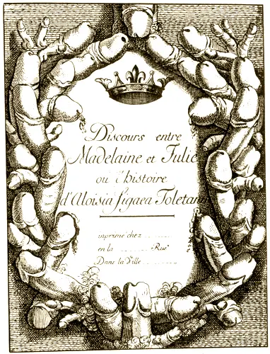 Титульный лист французского издания Истории Алоизии Сигеа Ок 1790 Половая - фото 41