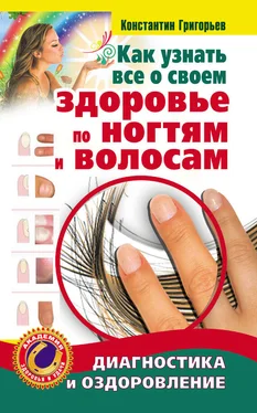 Константин Григорьев Как узнать все о своем здоровье по ногтям и волосам. Диагностика и оздоровление обложка книги