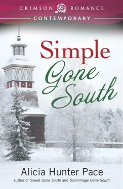 Alicia Pace Simple Gone South обложка книги