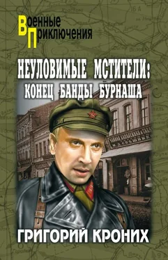 Григорий Кроних Конец банды Бурнаша обложка книги