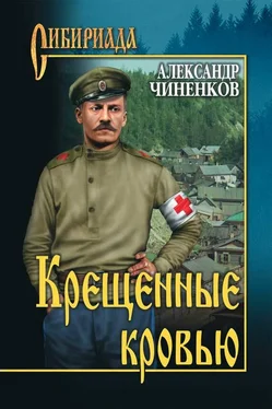 Александр Чиненков Крещенные кровью обложка книги