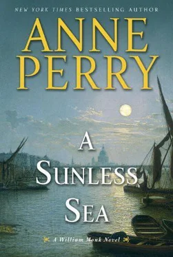 Anne Perry A Sunless Sea обложка книги