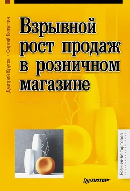 Дмитрий Крутов Взрывной рост продаж в розничном магазине обложка книги