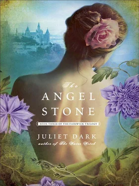 Juliet Dark The Angel Stone обложка книги