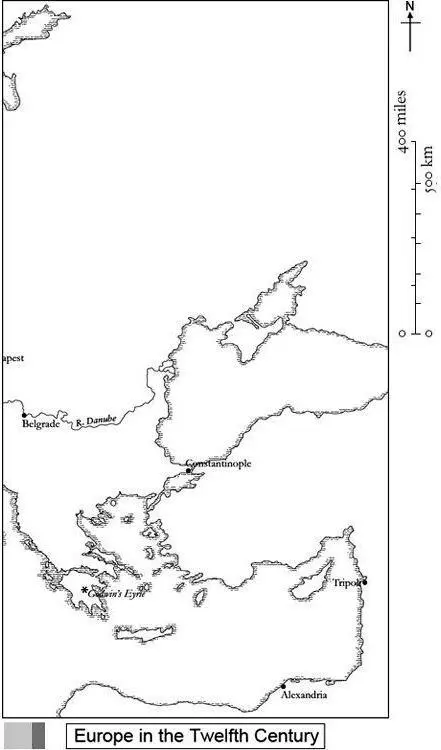 MAP III The Eastern Mediterranean and Holy Land in the Twelfth Century - фото 5