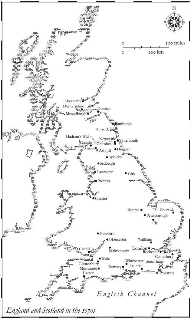 MAP 2 France Normandy and Aquitaine in the 1070s - фото 7