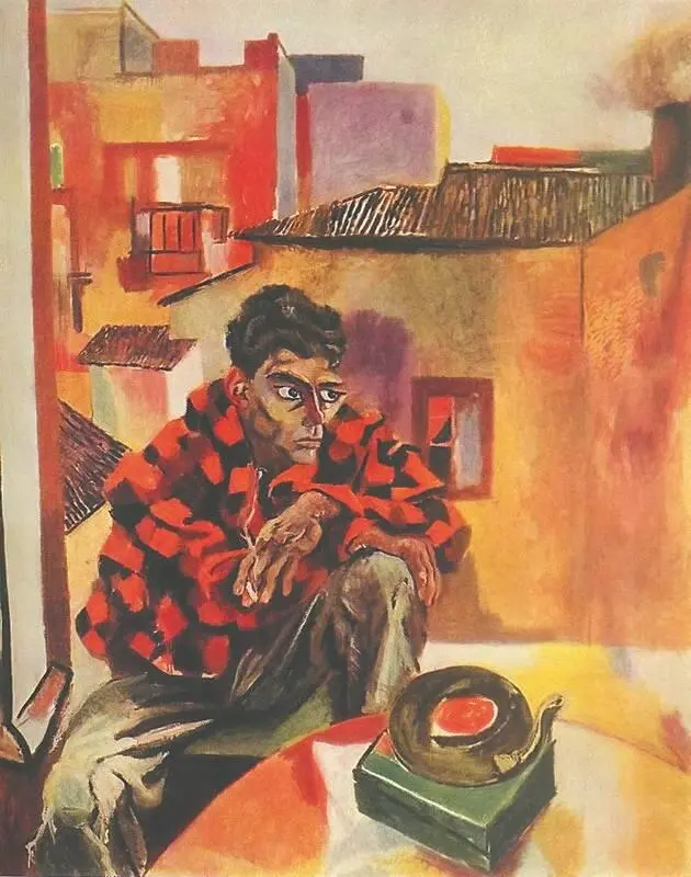 Р Гуттузо Рокко у патефона 19601961 годы ГМИИ Москва Картина Новости - фото 69