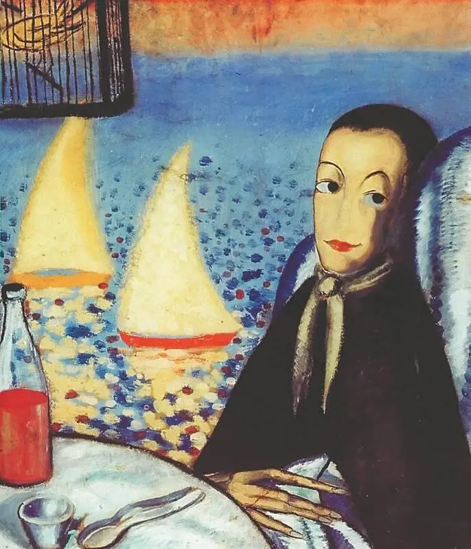 С Дали Больной мальчик Автопортрет в　Кадакесе 1923 год Музей Сальвадора - фото 70