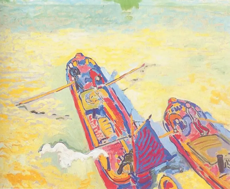 А Дерен Две шлюпки 1906 год Национальный музей современного искусства - фото 92