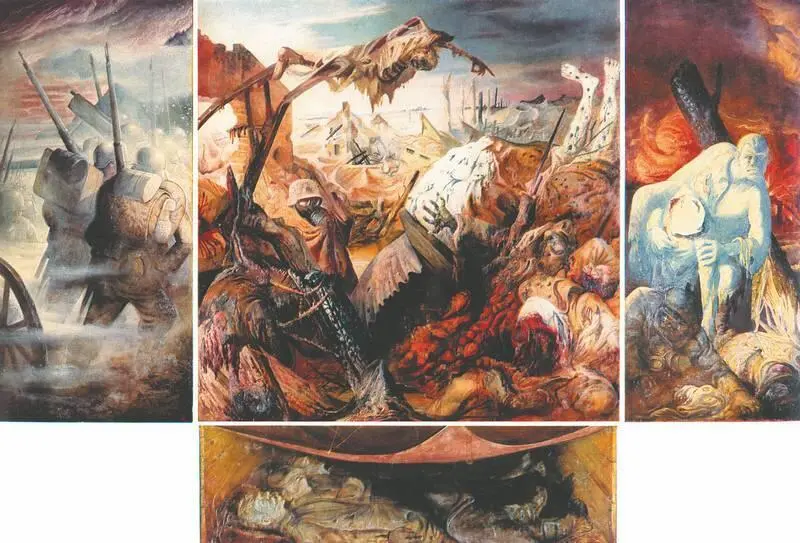 О Дикс Война 19201923 годы Протестом против кровавой бойни явилась серия - фото 95