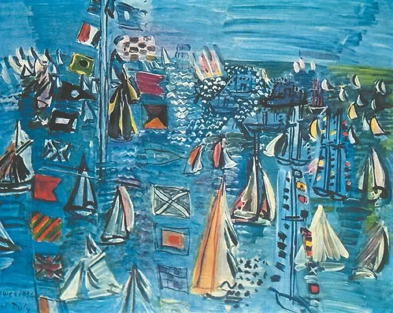 Р Дюфи Регата в Хове 1934 год Потрясающее впечатление оказало на публику - фото 104