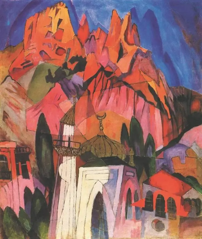 А Лентулов Пейзаж Восточный город 1916 год В 1930е годы Лентулов стал - фото 139