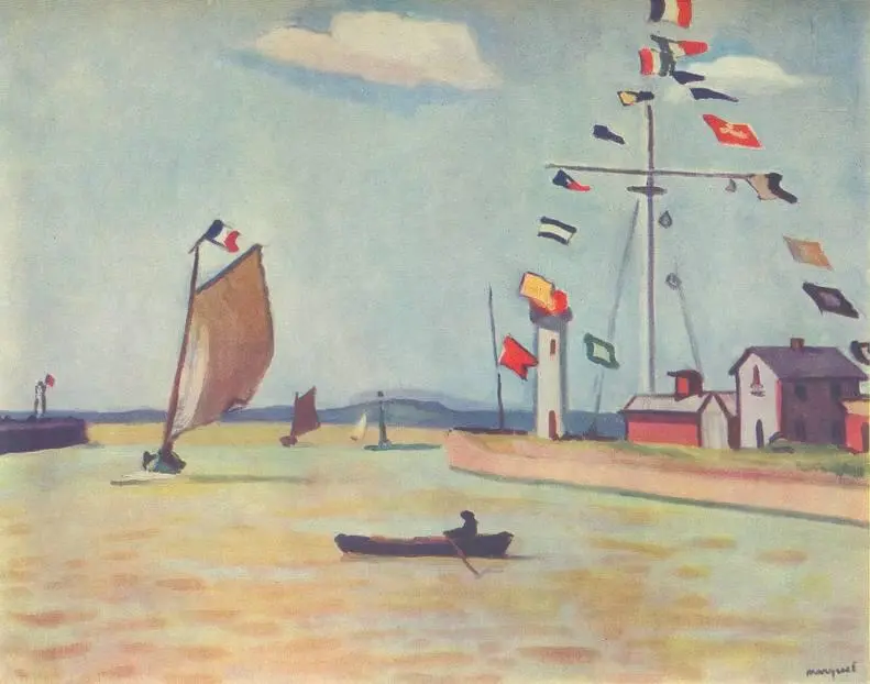 А Марке Порт Гонфлер 1911 год ГМИИ Москва Работы Марке созданные в - фото 168