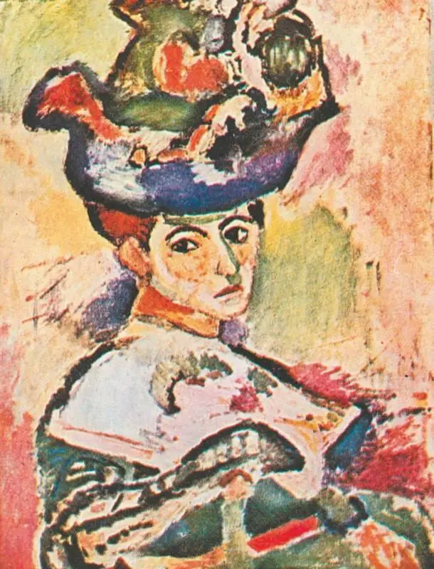 А Матисс Дама в шляпе 1905 год В 1906 году в Салоне Независимых Матисс - фото 173