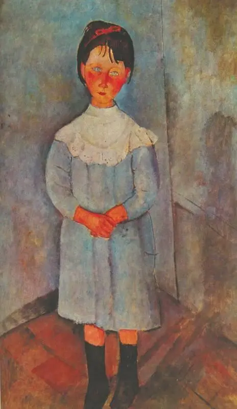 А Модильяни Девочка в голубом 1918 год частное собрание Париж Особенно - фото 198