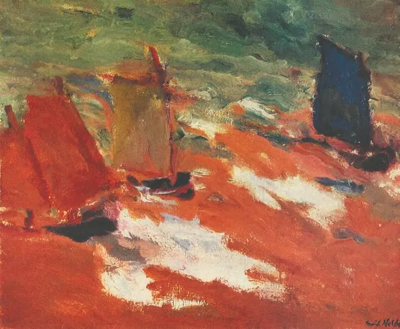 Э Нольде Парусник в желтом море 1914 год В 19001910х годах Нольде - фото 213