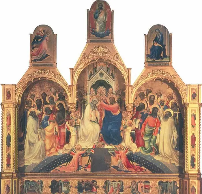 М Лоренцо Коронование Марии 1414 год Уффици Флоренция В XVII столетии в - фото 31