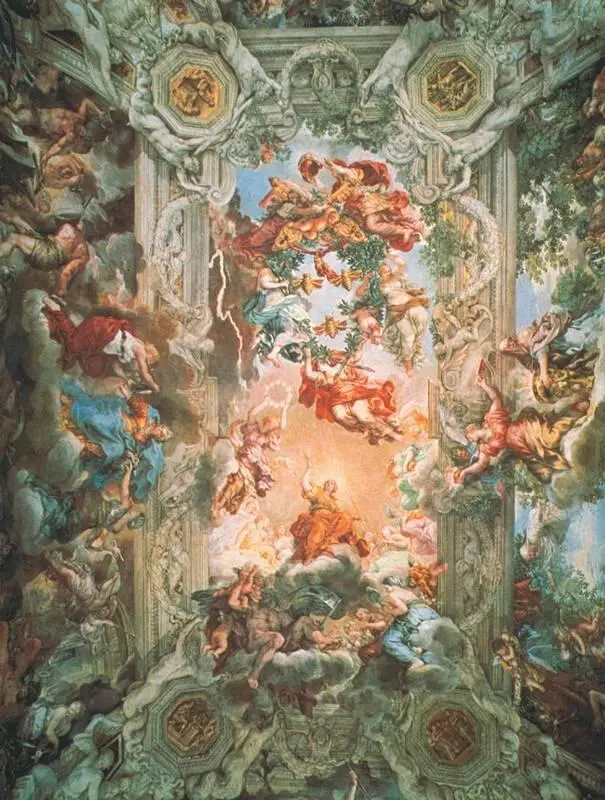 Пьетро да Кортона Апофеоз правления Папы Урбана VIII 16331639 годы - фото 148