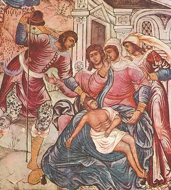 Г Никитин Сунамитянка оплакивающая смерть сына Фрагмент Деяний пророка - фото 172