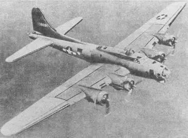 B17G последних серий В17 Летающая крепость Самолетмишень управлялся с - фото 44