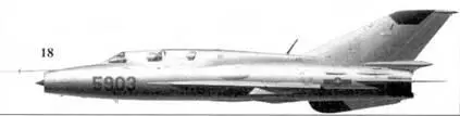 18 МиГ21УМ 5903 из 927го истребительного авиационного полка Лам Сон - фото 111
