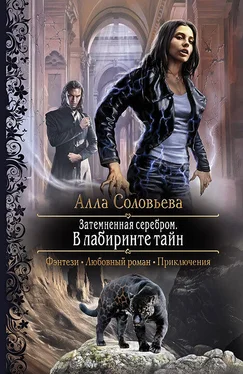 Алла Соловьёва Затемненная серебром. В лабиринте тайн обложка книги