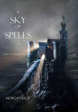 Morgan Rice A Sky of Spells обложка книги