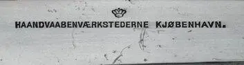 HAANDVABENVAERKSTEDERNE KJOBENHAVN мастерские по изготовлению стрелкового - фото 6