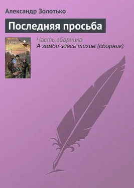 Александр Золотько Последняя просьба обложка книги