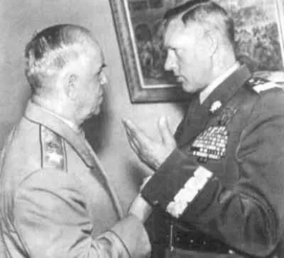 Два военных министра Г К Жуков и К К Рокоссовский 1957 г КОРОЛЬЧЕНКО - фото 12