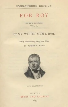 Walter Scott Rob Roy обложка книги