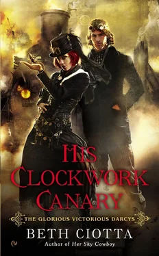 Beth Ciotta His Clockwork Canary обложка книги