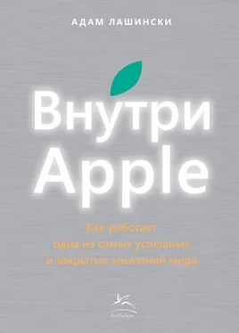 Адам Лашински Внутри Apple. Как работает одна из самых успешных и закрытых компаний мира обложка книги