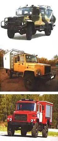 Автомобили Егерь Вахта Пожарная сверху вниз ГОРИЗОНТЫ НАУКИ И - фото 11