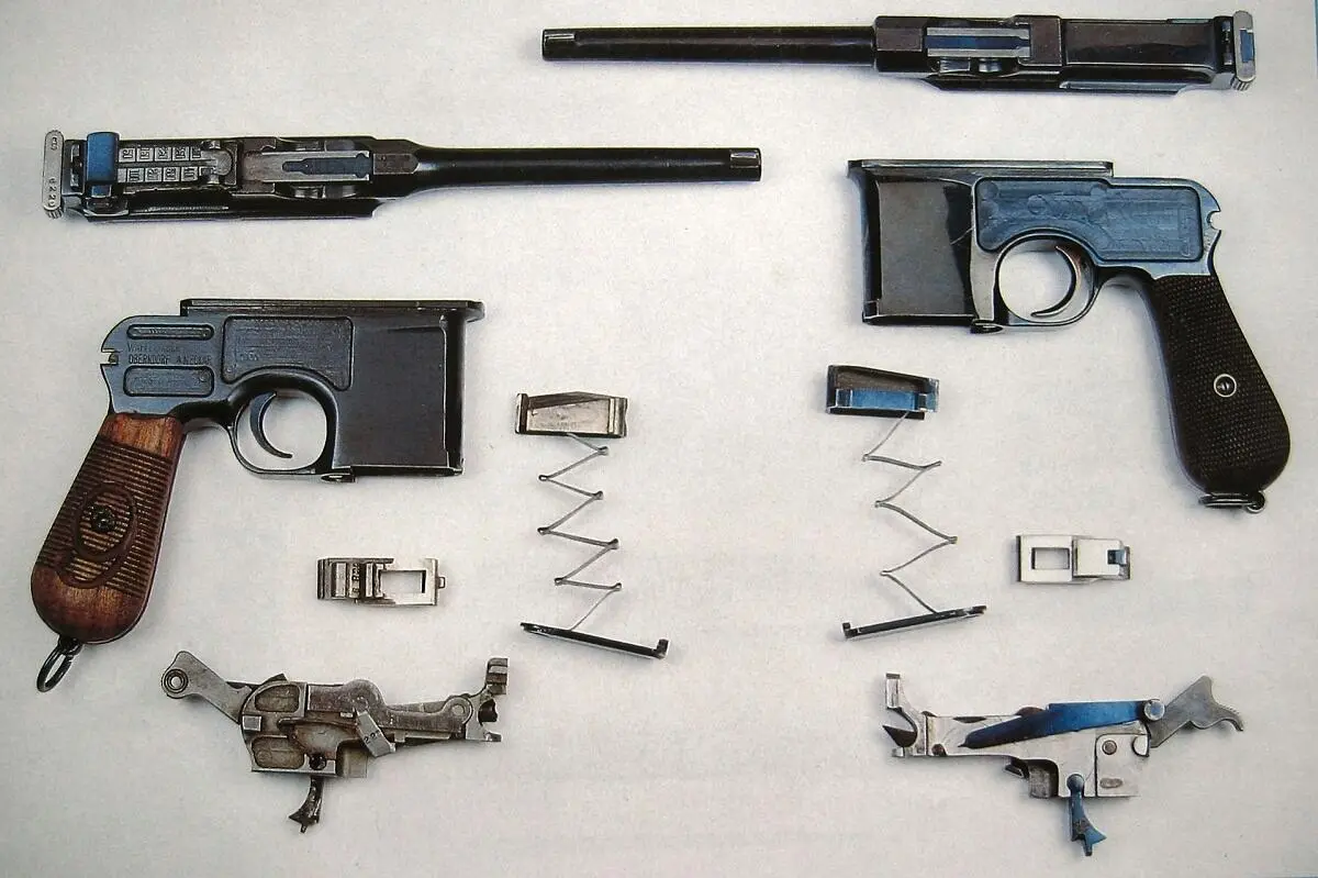 Основные тактикотехнические характеристики пистолета Маузер К96 Mauser C96 - фото 22