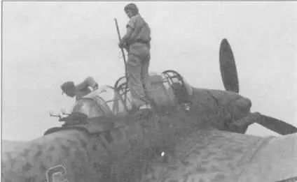 Nachtschlacht Ju87 отличались ночной окраской верх самолетов поверх базовой - фото 15