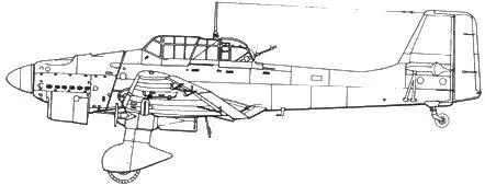 Ju 87B1 Ju 87B2 Ju 87R2 Ju 87C1 - фото 21