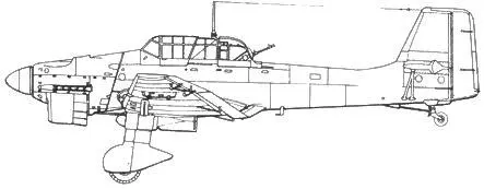 Ju 87C1 Ju 87D1 ранний Ju 87D3 Ju 87D5 - фото 24