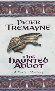 Peter Tremayne The Haunted Abbot обложка книги