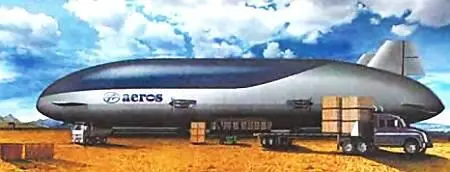 Рисунок дирижабля Pelicanкомпании Aeros Corp Размеры корабля впечатляют - фото 15